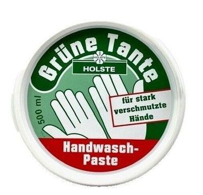 Holste Grüne Tante Handreiniger Handwasch Paste Industrie Handwerk, 12x500ml