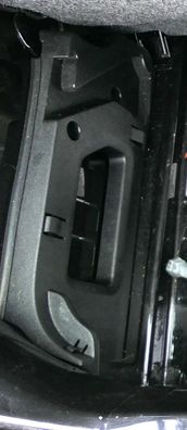VW Up Mii Aufnahme Ladeboden Verkleidung Abdeckung Kofferraum links 1S0858831F