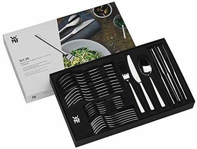 WMF Philadelphia Besteck-Set, 30-teilig, Cromargan® 120058