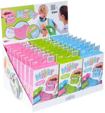 Staedtler COLOP MARKY Markier-Sets 24er Display 666255