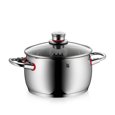 WMF Quality One Kochtopf mit Deckel, 20 cm 120624