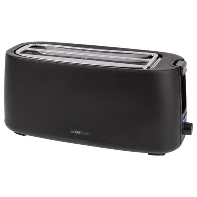 Clatronic TA 3802 Langschlitztoaster 4 Scheiben schwarz-matt 304134