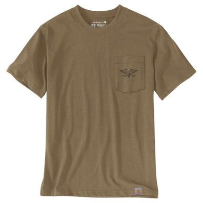 Carhartt T-Shirt Irvine Relaxed Hardwork Eagle 107777