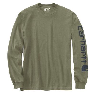 Carhartt Hemd Dearborn Relaxed LS Sleeve Logo EK231