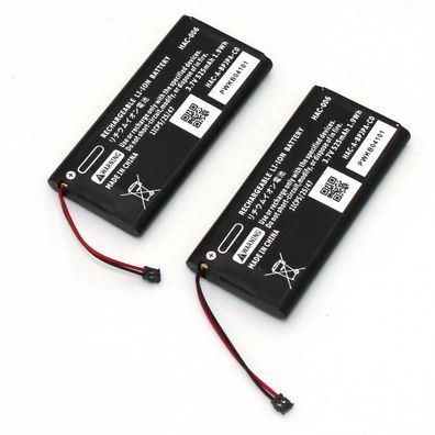 2 x Joy-Con Joy Con AKKU HAC-006 3,7V 525mAh Controller Batterie für Nintendo Switch