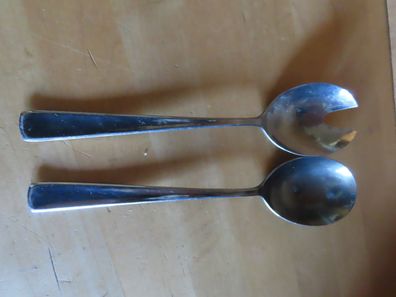 Salatbesteck Löffel u. Gabel Quist ca. 19,5 cm lang