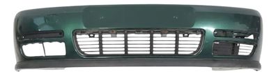 Polo 6N Stoßstange vorne breite Styling XXL Frontstoßstange grün LC6M + Gitter