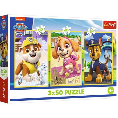TREFL Puzzle Paws Patrol: Unsere Hunde 3x50 dlks