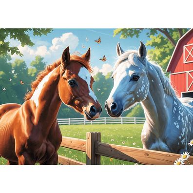 TREFL Puzzle Horses auf einem 200er DLC