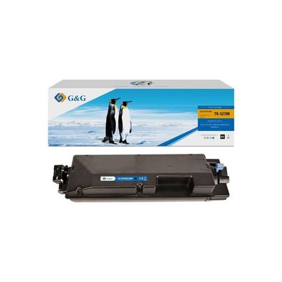 G&G Toner kompatibel mit Kyocera TK-5270K