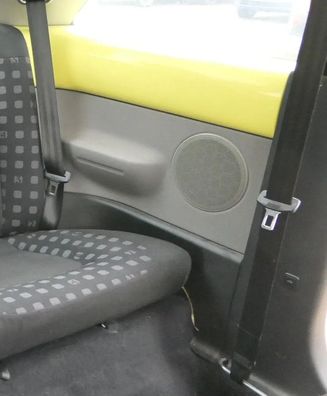 New Beetle 9C Seite Seitenverkleidung Verkleidung hinten links grau Abdeckung