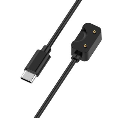 Hurtel HLS-3 Magnetisches USB-C-Ladegerät für Samsung Galaxy Fit3 1 m Schwarz