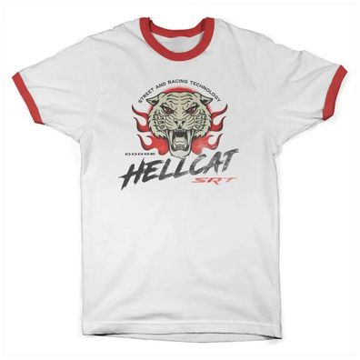 Dodge T-Shirt Hellcat Srt Ringer Tee FCA-51-DGD011M