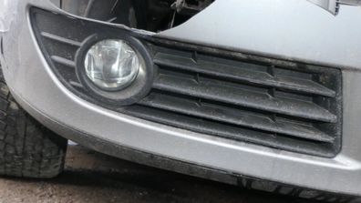 1x VW Polo 9N3 Nebelscheinwerfer Nebelleuchte rechts + Gitter Blende Abdeckung