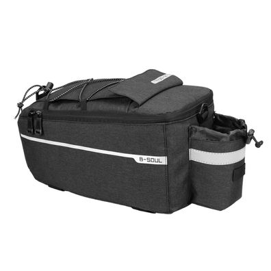 Hurtel WYA26Y0S Fahrradtasche 9L Thermo Gepäckträger Schultergurt Schwarz