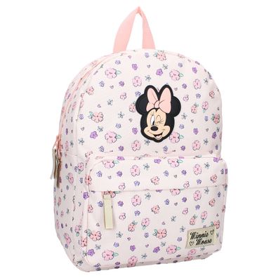 Disney Minnie Mouse Rucksack Kinder Blooming Bags Schulrucksack Rosa Blumenmotiv