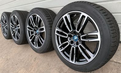 4x Orig BMW 5er I5 G60 G61 19 Zoll Winterräder Doppelspeiche M935 245/275 DOT22 NEU