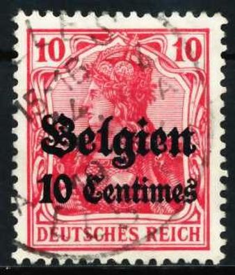 BES 1WK LP Belgien Nr 3 gestempelt X629B36