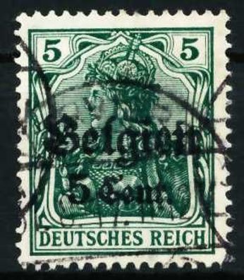 BES. 1WK Landespost Belgien Nr 12 gestempelt X629C06