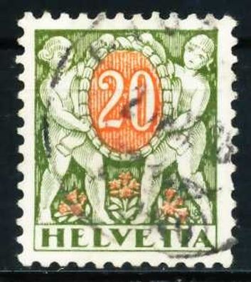 Schweiz PORTO Nr 45z gestempelt X63209A