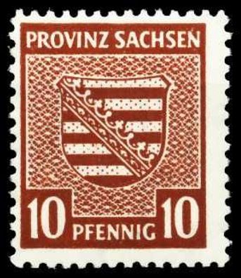 SBZ PROV. Sachsen Nr 78Xa postfrisch X6561F6