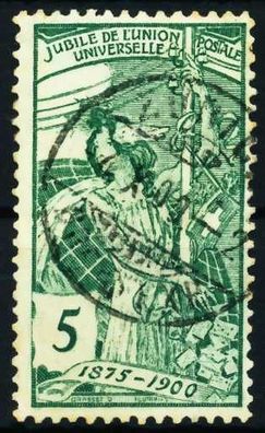 Schweiz 1900 Nr 71II zentrisch gestempelt X696EF6