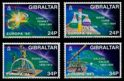 Gibraltar 1994 Nr 683-686 postfrisch S00C1B2