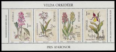 Schweden Block 10-FN40 postfrisch S022B66