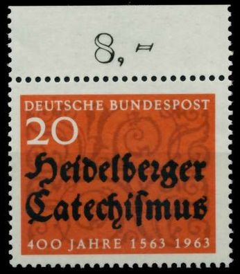 BRD 1963 Nr 396 postfrisch ORA X8C6BA2