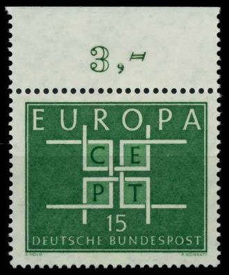 BRD 1963 Nr 406 postfrisch ORA X8C6BAE