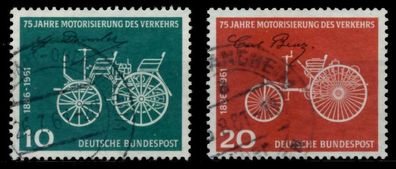 BRD 1961 Nr 363-364 gestempelt X965FEE