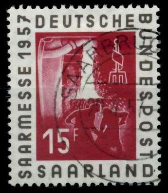 SAAR OPD 1957 Nr 400 gestempelt X969366