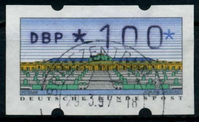 BRD ATM 1993 Nr 2-1.1-0100Rw gestempelt X96DEF2