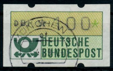 BRD ATM 1981 Nr 1-1-100 gestempelt X9701C6