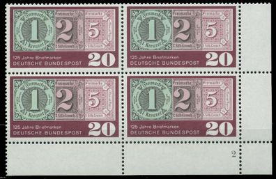 BRD 1965 Nr 482 postfrisch Viererblock Formnummer 2 S5F8E26