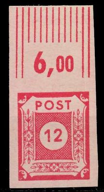 SBZ Ostsachsen Nr 63v postfrisch ORA X813F4E