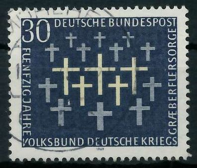 BRD 1969 Nr 586 zentrisch gestempelt X832076