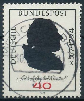 BRD 1974 Nr 809 zentrisch gestempelt X850396