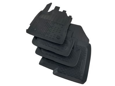 Original Dacia Gummimatten Sandero 3 Stepway Fussmatten Gummi schwarz Allwetter
