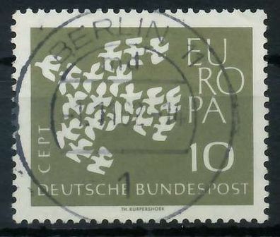 BRD BUND 1961 Nr 367y zentrisch gestempelt X69B4FA