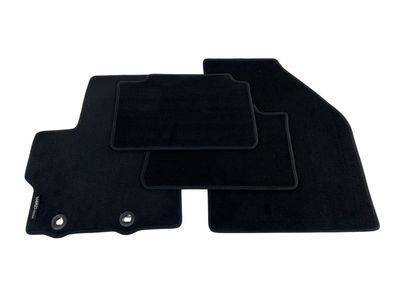 Original Toyota Fußmatten schwarz Yaris Cross Velours mit Logo Teppich Stoff OE