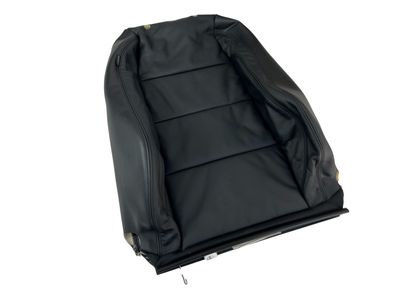 Original VW Leder Lehnenbezug Sitz schwarz Golf 6 VI rechts Beifahrersitz Lehne Jetta