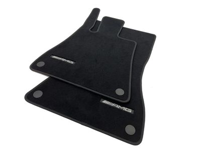 Original AMG SL Fußmatten Velours schwarz Mercedes-Benz R232 Teppich Stoff OEM