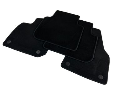Original Skoda Fussmatten Velours Kodiaq 2 schwarz PS Teppich Stoff Textilmatten