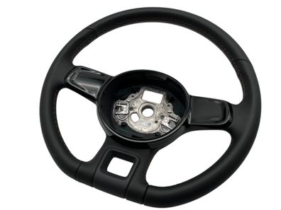 Original VW Lenkrad Leder Beetle 5C1 5C2 Lederlenkrad schwarz sioux Naht Cup OE