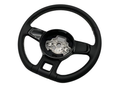 Original VW Lenkrad Leder Beetle 5C1 5C2 Lederlenkrad schwarz Light beige