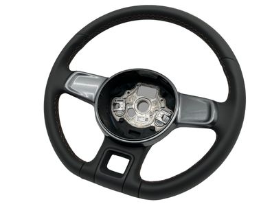 Original Lederlenkrad VW Beetle 5C Leder Lenkrad schwarz Kupfer Plantin 5C1