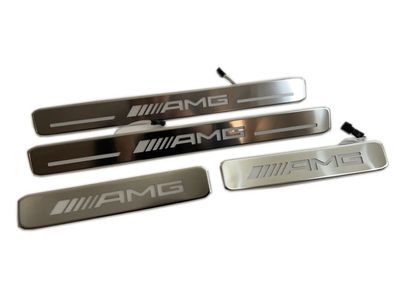 Original AMG Einstiegsleisten G-Klasse Mercedes-Benz Set Beleuchtet W464 W465 OE