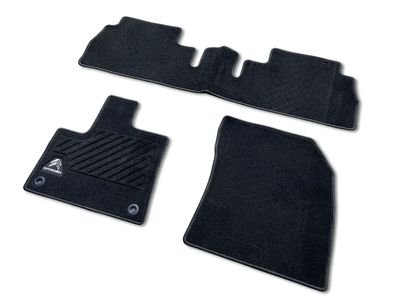 Original Citroen Fußmatten Velours schwarz Berlingo 3 Teppich Stoff Textilmatten