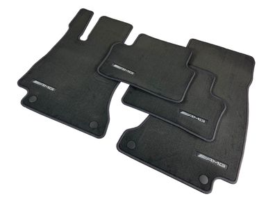 Original AMG Fußmatten Velours CLS E Klasse Mercedes Benz C257 W213 Magmagrau OE